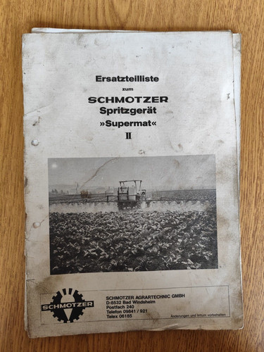 Schmotzer spritzgerät - schmotzer,