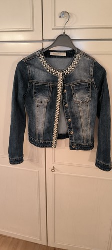 Damen jeans jacke - jacke, mit