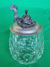 Reservistenglas mit Zinndeckel Kanonier Müller F.A.R.28 1911-1913 TE/1061