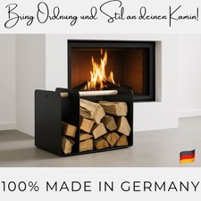 Holzkorb Kaminholzregal Innen Brennholzregal Metall Freistehend