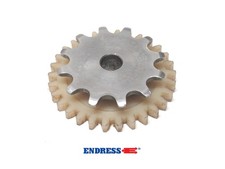 Endress Kettenrad Antriebszahnrad Zahnrad Ritzel Motorzahnrad Welle 12mm Konus