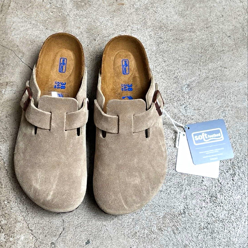 Birkenstock boston taupe - birkenstock,