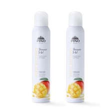 2 x Pino Shower Me! - Duschschaum Mango Macadamia - 200 ml