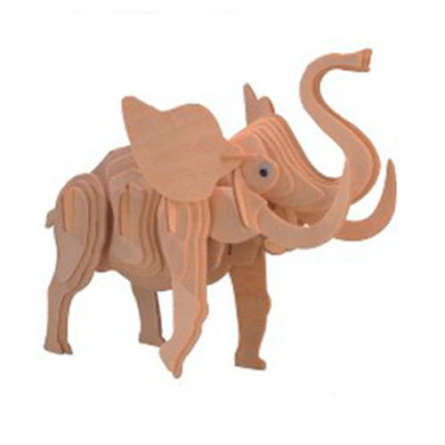 Elefant holzbausatz - elefant,