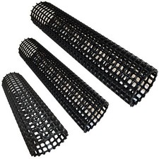 Siebrohr Filtersiebrohr Ø 110 mm Teich Filter Gitter Rohr Ansaugkorb schwarz 1 m