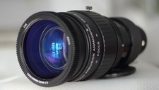 Anamorphic lens Runco1.33x 46-85mm F2.8 zoom modtoSingle Focus 0.92m Iscorama 54