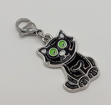 Katze schwarz Clip Anhänger
