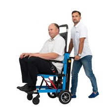 Treppensteigen Faltbarer Elektrischer Rollstuhl Treppenlift Ältere Menschen