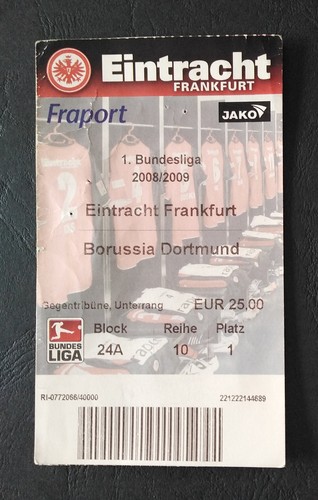 Ticket bundesliga 2008 - bundesliga, 2008/09