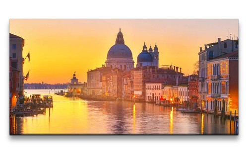 120x60cm leinwandbild venedig - leinwandbild,