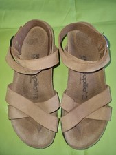 Birkenstock Papillio Echtleder Damenschuhe Sandalen Gr.38 Braun