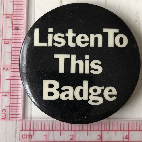 Vintage john lennon listen - john,