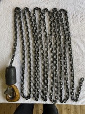 Demag Kette 6,80 m mit Haken 250 Kg