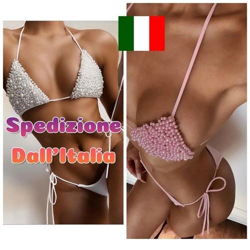Sexy bikini overall perlen - bikini,