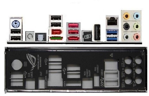 Atx blende shield asus - atx,