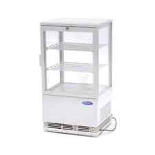 Gastro Kühlvitrine 58 Liter Weiß Kuchenvitrine Tischkühlvitrine