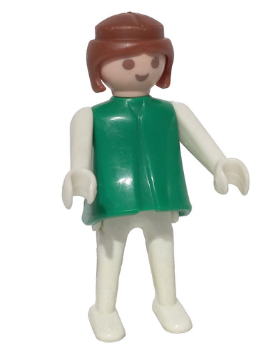 Playmobil alte figur - figur, grÜn