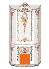 Kamin zum Selbskleben, aus