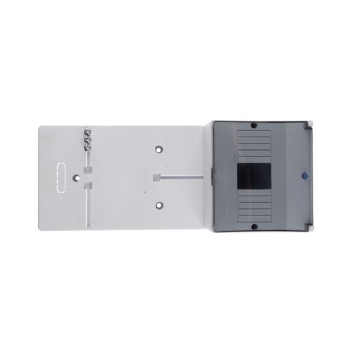 Zählertafel 380x152mm grau - zählertafel,