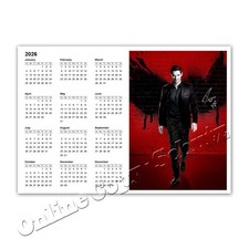 Tom Ellis alias Lucifer + Taschenkalender / Calendar 2026 [K12]