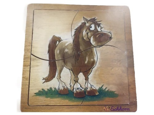 Eichhorn holz steckpuzzle - eichhorn, holz-steckpuzzle