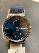 Herrenuhr adora mit blauem - herrenuhr,