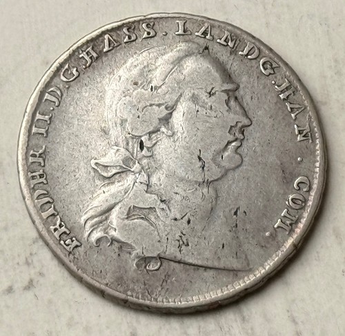Hessen kassel taler - hessen, 1767