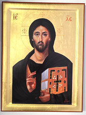 Ikone jesus christus von - christus, sinai