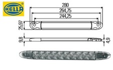 Hella zusatzbremsleuchte led - hella,