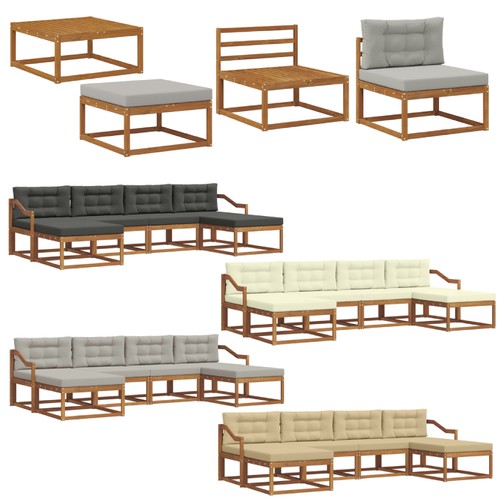 Sitzgruppe mit kissen hocker - mit,