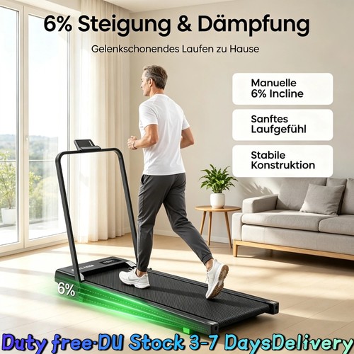 Walking pad laufband mit - 6%, pad/laufband