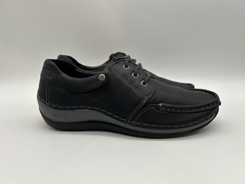 Wolky damen halbschuhe - halbschuhe, schwarz