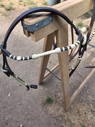 Westerntrense cob mit - mit, rohhaut