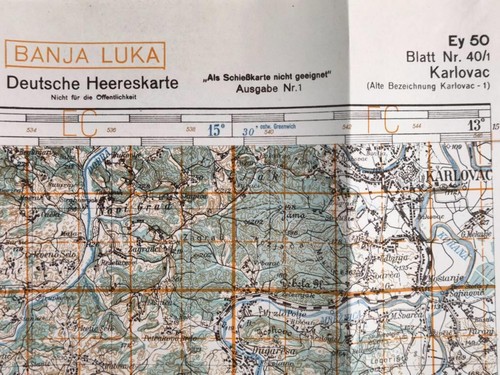 Deutsche heereskarte 1943 - deutsche,