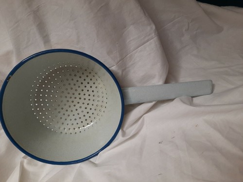 Ddr emaille durchschlagsieb - ddr,