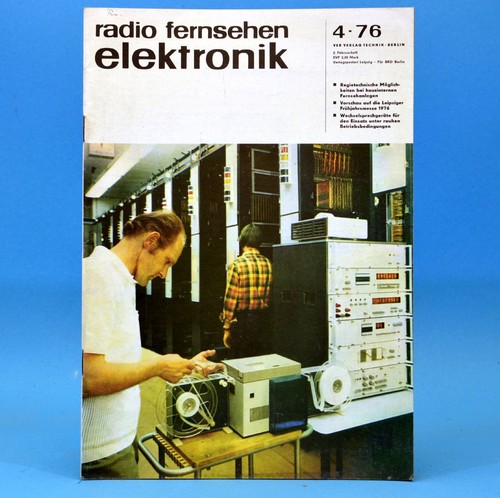 Ddr radio fernsehen elektronik - radio,