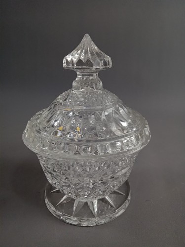 Alt glasschale bonboniere mit - glasschale,