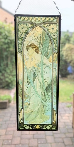 Alphonse mucha glasbild - alphonse,
