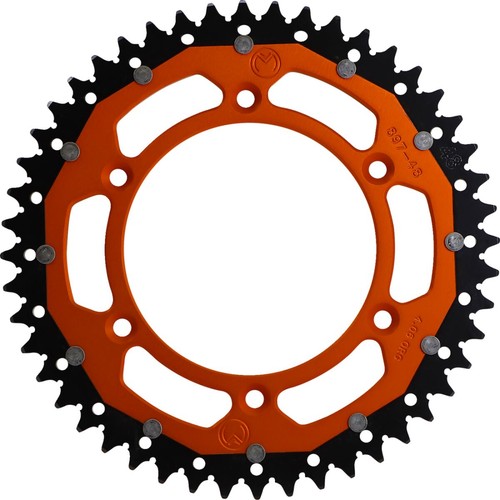 Doppelkettenrad hinten für
