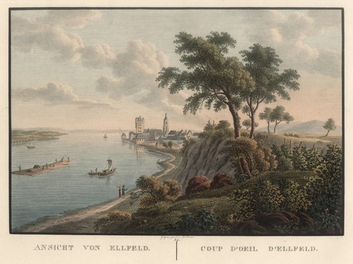 Eltville original kolorierter - eltville,