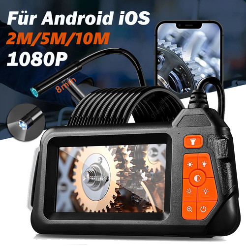 Endoskop mit lcd 1080p - 4.3'',