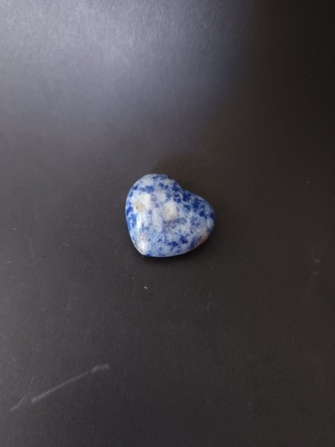 Sodalit heilstein herzform - sodalit,