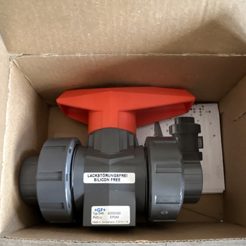 Typ 546 kugelhahn pvc - gf+, pvc-u