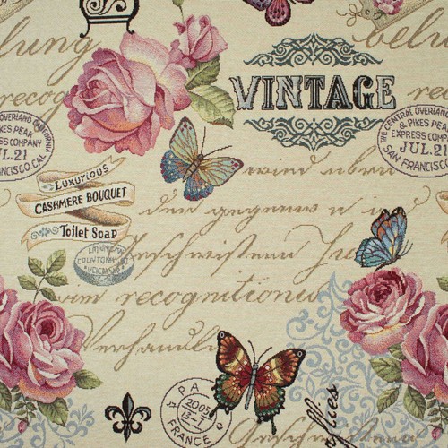 Gobelin stoff vintage - stoff,
