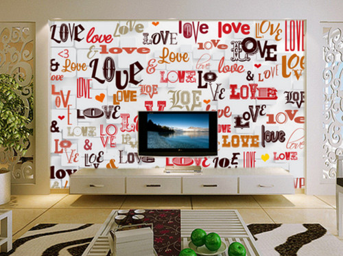 Love buntes gekritzel - love,
