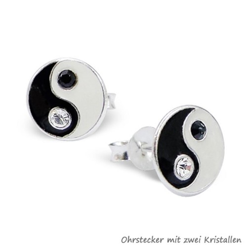 Yin yang schmuck 925 - yin,