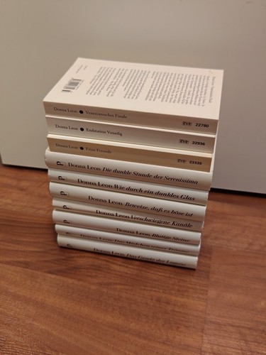 Donna leon bücher - bücher, konvolut