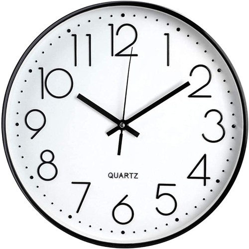 Tebery zoll 30cm - 12, wanduhr