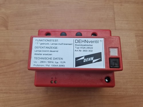 Dehnventil kombiableiter typ - kombiableiter,