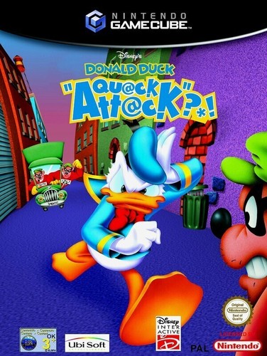 Donald duck quack attack - duck,